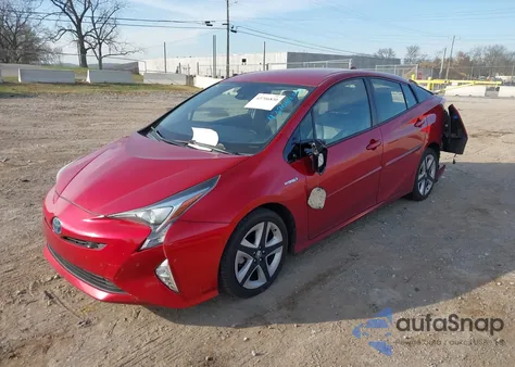2017 Toyota Prius Four Touring из США, поврежденный, VIN JTDKARFU4H3540319